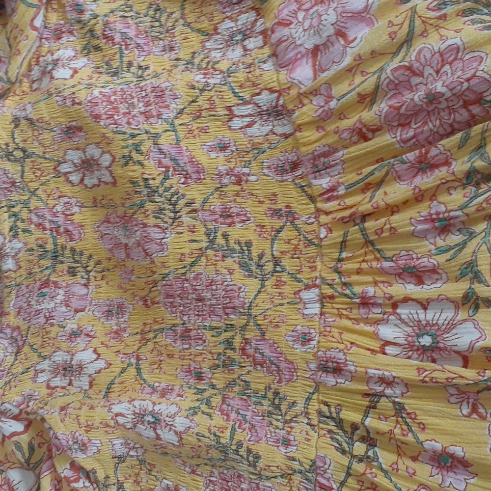 Billabong Floral Paradise Days Mini Dress Size Large - Picture 9 of 11